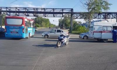Мотоциклист пострадал после столкновения с ГАЗелью в Рязани - 7info.ru - Рязань - район Пронский