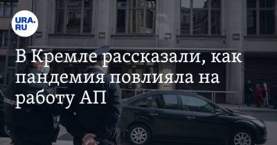 Дмитрий Песков - В Кремле рассказали, как пандемия повлияла на работу АП - ura.news