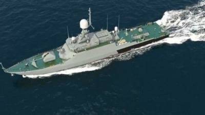 МРК "Ингушетия" провел артиллерийские стрельбы в море - vesti.ru - респ. Ингушетия - Севастополь