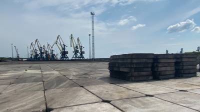 Морпорт «Южный» начал строительство склада открытого хранения - hubs.ua - Южный
