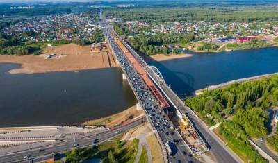 В Уфе приступили к новому этапу строительства моста через реку Белую - mkset.ru - Уфа