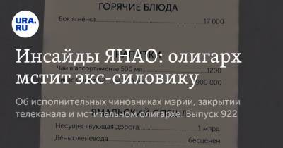Дмитрий Артюхов - Инсайды ЯНАО: олигарх мстит экс-силовику - ura.news - окр. Янао
