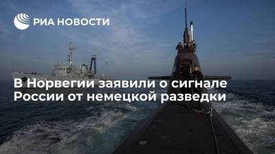 Сергей Шойгу - В Норвегии заявили о сигнале России от немецкой разведки - ria.ru - Москва - Норвегия - Россия - Германия - Европа