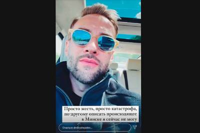 Дмитрий Шепелев - Телеведущий Шепелев назвал ситуацию в Белоруссии катастрофой - lenta.ru - Москва - Минск