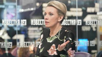 Мария Захарова - Алексей Данилов - Захарова ответила на заявление Киева о вине Германии и Франции за Крым - iz.ru - Киев - Крым - Париж - Берлин