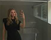 Джейсон Стэйтем - Роузи Хантингтон-Уайтли прошла на свидание с мужем в траурном платье - rusjev.net