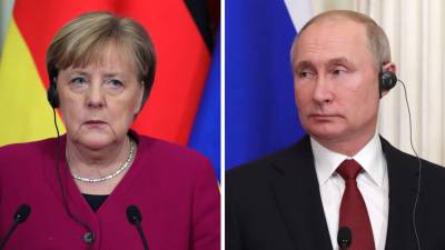 Владимир Путин - Ангела Меркель - Путин заявил, что будет скучать по Меркель - gazeta.ru