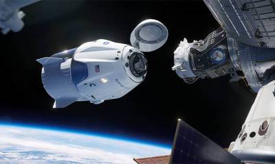 Космический корабль Dragon успешно состыковался с МКС - capital.ua - Киев