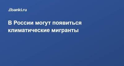 Викторий Абрамченко - В России могут появиться климатические мигранты - smartmoney.one