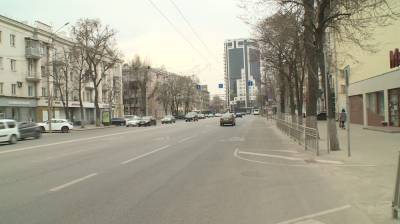 В Воронеже начали рисовать новую разметку на Плехановской - vestivrn.ru - Воронеж