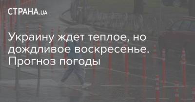 Наталья Диденко - Украину ждет теплое, но дождливое воскресенье. Прогноз погоды - strana.ua - Киев