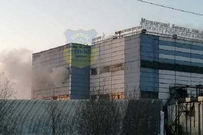 На мурманском мусоросжигательном заводе вновь боролись с огнем - murmansk.mk.ru - Мурманск