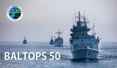 В Балтийском море стартовали крупные военно-морские учения НАТО Baltops - unn.com.ua - Киев - Швеция - Литва - Финляндия - Дания - Балтика