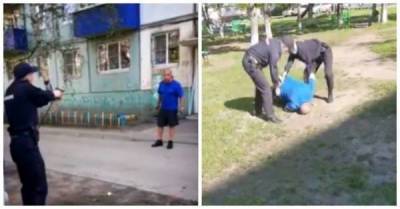 Иркутские полицейские применили оружие, чтобы обезвредить напавшего на них дебошира с ножами - skuke.net - Иркутская обл. - Интересно