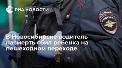 В Новосибирске водитель насмерть сбил ребенка на пешеходном переходе - ria.ru - Россия - Новосибирск - Новосибирская обл.