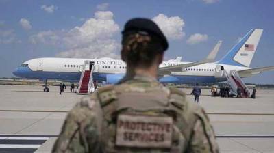 Самолет вице-президента США экстренно вернулся на военную базу - novostiua.news - шт. Мэриленд