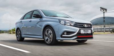 Седан Lada Vesta Sport лишился фирменного серого цвета «Тайфун» - avtonovostidnya.ru