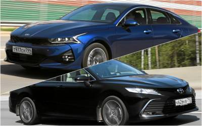 Новая Toyota Camry лучше Kia K5? И да, и нет - zr.ru - Япония