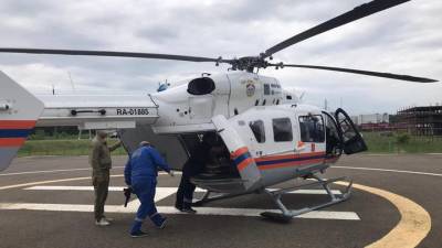 Санитарный вертолет эвакуировал из ТиНАО пациента с инфарктом - vm.ru - Москва