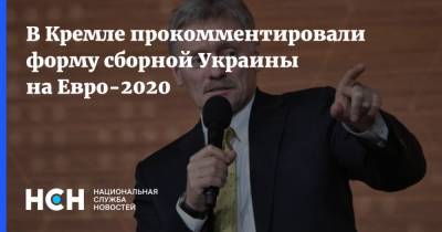 Дмитрий Песков - На Евро - В Кремле прокомментировали форму сборной Украины на Евро-2020 - nsn.fm - Украина