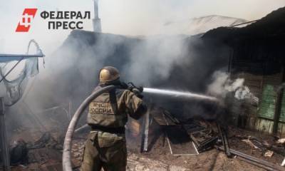 В Омске сгорело несколько частных домов - fedpress.ru - Омск - Омская обл. - Камчатка