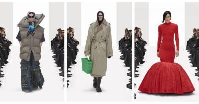 Шоу, которого не было. Модный дом Balenciaga представил новую коллекцию (фото, видео) - focus.ua - Швейцария