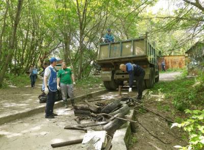 С берегов Ковы вывезли несколько грузовиков мусора - vgoroden.ru - р-н Советский - Экология