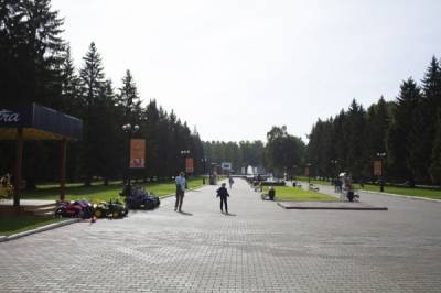 В Екатеринбурге пожар в парке имени Маяковского - nakanune.ru - Екатеринбург - Свердловская обл.