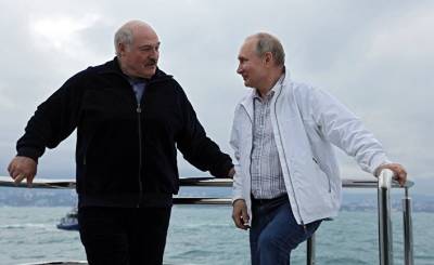 Александр Лукашенко - Владимир Владимирович Путин - Николай Лукашенко - DenikN: Белоруссия уже сейчас как камень висит на российской шее - geo-politica.info