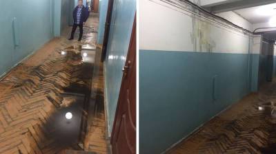 Работники авиазавода в Воронеже показали потоп в цехе во время ливня - vestivrn.ru - Воронеж