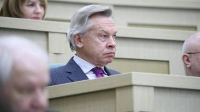 Алексей Пушков - Джо Байден - Пушков оценил намерение Байдена говорить с Путиным с позиции силы - iz.ru - Экология