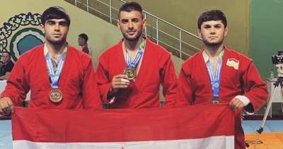 Таджикские самбисты завоевали 4 золотые медали на чемпионате Азии среди юниоров, молодёжи и взрослых в Ташкенте - dialog.tj - Узбекистан - Таджикистан - Ташкент