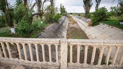 В Крыму исключили прорыв украинской дамбы на Северо-Крымском канале - iz.ru - Крым