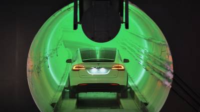 Илон Маск - Скоростной тоннель Маска для Tesla разочаровал американцев - iz.ru - Израиль