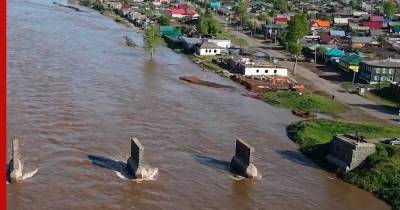В Тулуне уровень воды в реке Ие стал критическим - profile.ru - Иркутская обл. - Иркутск - Тулун - район Тулунский