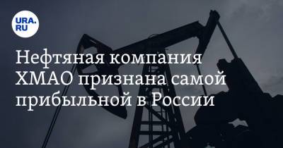 Нефтяная компания ХМАО признана самой прибыльной в России - ura.news - Югра