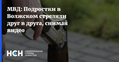 МВД: Подростки в Волжском стреляли друг в друга, снимая видео - nsn.fm - Волжский - Волгоградская обл.