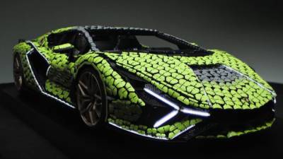 Lego - Из Lego собрали полноразмерный гиперкар Lamborghini - vesti.ru