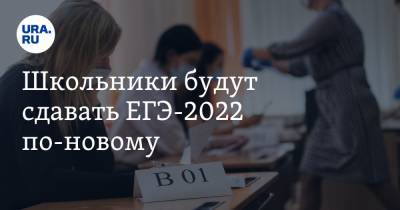 Петр Толстой - Школьники будут сдавать ЕГЭ-2022 по-новому - ura.news