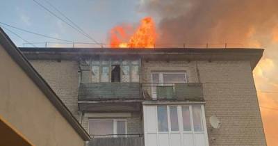 В Светлогорске прокуратура организовала проверку после пожара в пятиэтажке - klops.ru - Светлогорск