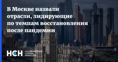 Владимир Ефимов - Кирилл Пуртов - В Москве назвали отрасли, лидирующие по темпам восстановления после пандемии - nsn.fm - Москва