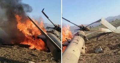 В Афганистане вертолет Ми-17 совершил аварийную посадку, есть погибшие (видео) - focus.ua - Афганистан - Талибан