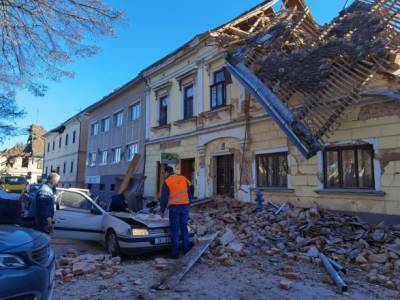В Хорватии проинспектировали почти 38 тысяч зданий, поврежденных во время землетрясения в декабре - unn.com.ua - Киев - Хорватия