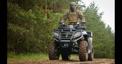 Спецназ Нацгвардии получил квадроциклы "Метеор-1" (фото, видео) - focus.ua - Спецназ
