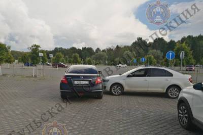 В Туле около улицы Щегловская Засека столкнулись Nissan Teana и Skoda Rapid - tula.mk.ru - Тула