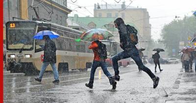 Экстренное предупреждение из-за дождя, грозы и ветра объявили в Москве - profile.ru - Москва