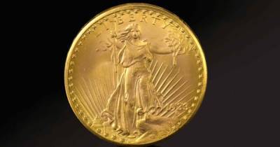 Последняя золотая монета, выпущенная в США, была продана за рекордные 18 миллионов долларов - focus.ua
