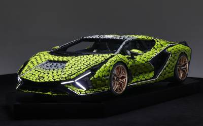 Lego - В Lamborghini построили гиперкар из конструктора Lego - zr.ru