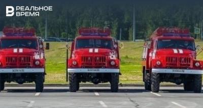 Максим Платонов - В Татарстане на пожаре в частном доме спасли троих детей - realnoevremya.ru - респ. Татарстан