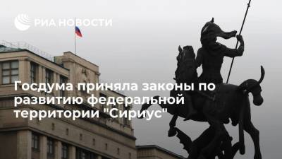 Павел Крашенинников - Андрей Клишас - Госдума приняла законы по развитию федеральной территории "Сириус" - smartmoney.one